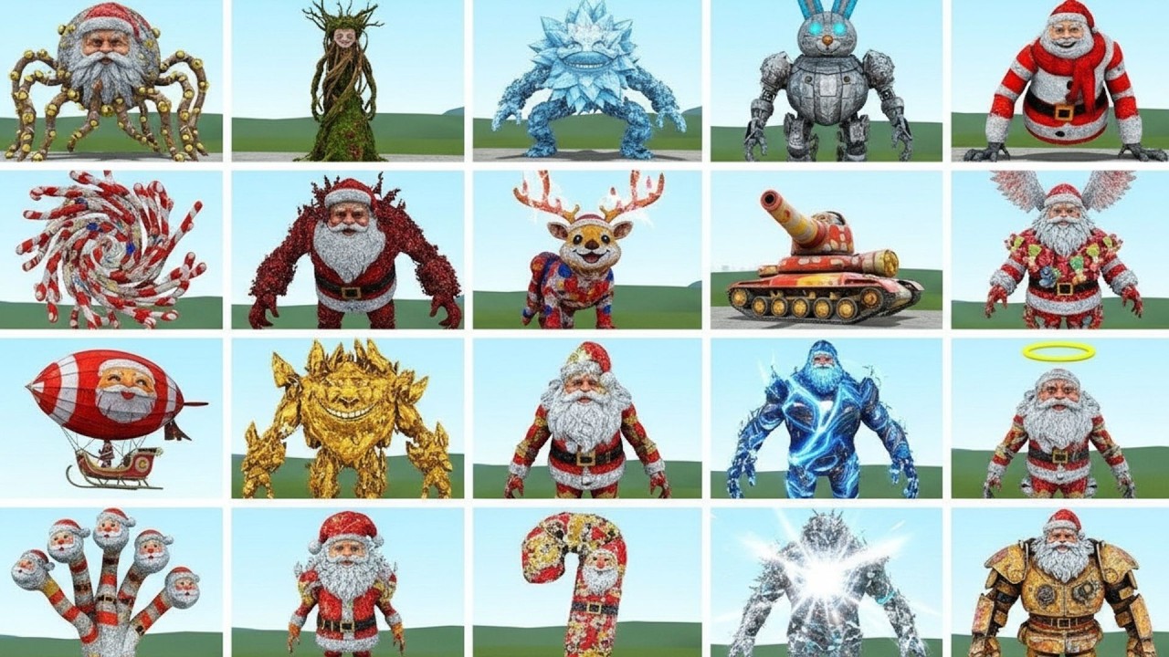 NEW GOO GOO GAGA HELICOPTER VS ALL GOO GOO GAGA FAMILY'S Phase 4 In Garry's Mod