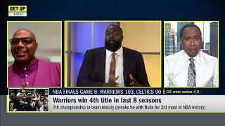 Stephen A., Charles Barkley & Perk entertain us with some NBA Finals reactions 🍿 | Get Up