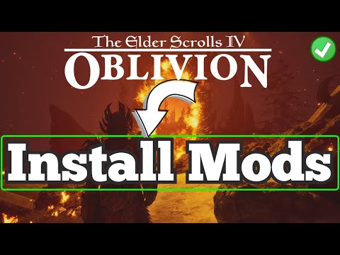 Install mods in Oblivion Remastered Game