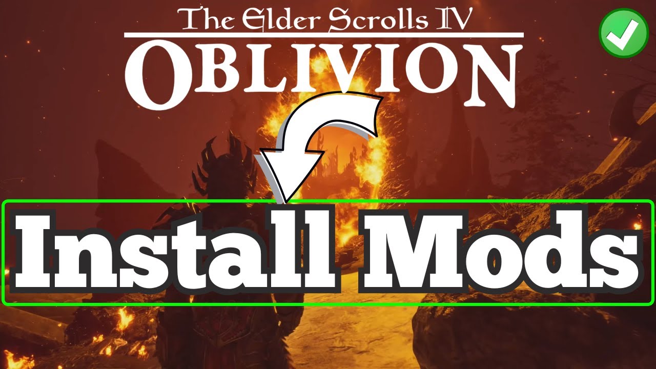 Install mods in Oblivion Remastered Game - YouTube
