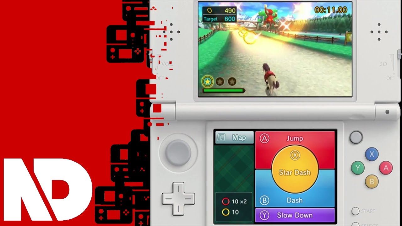 [Mario Sports Superstars] Horse Racing Training Gameplay - YouTube