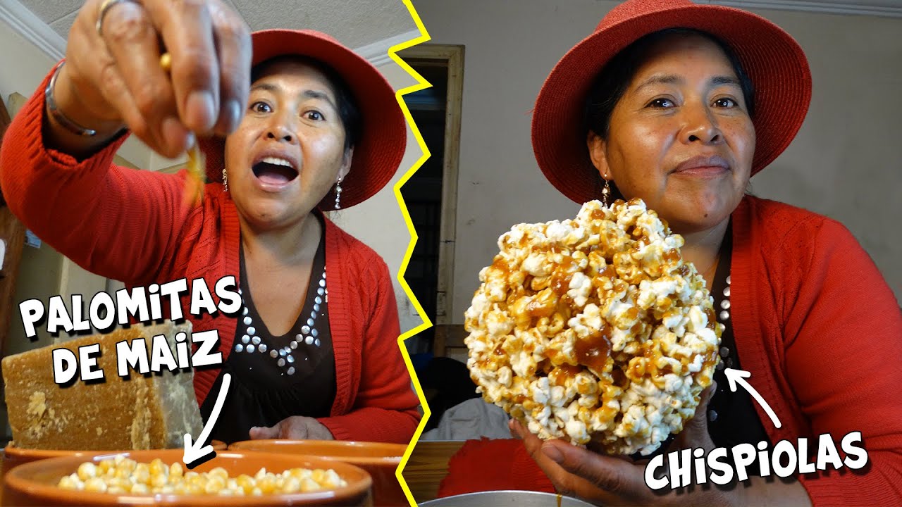 Hice RICAS CHISPIOLAS  (Canguil Dulce) 100% caseras