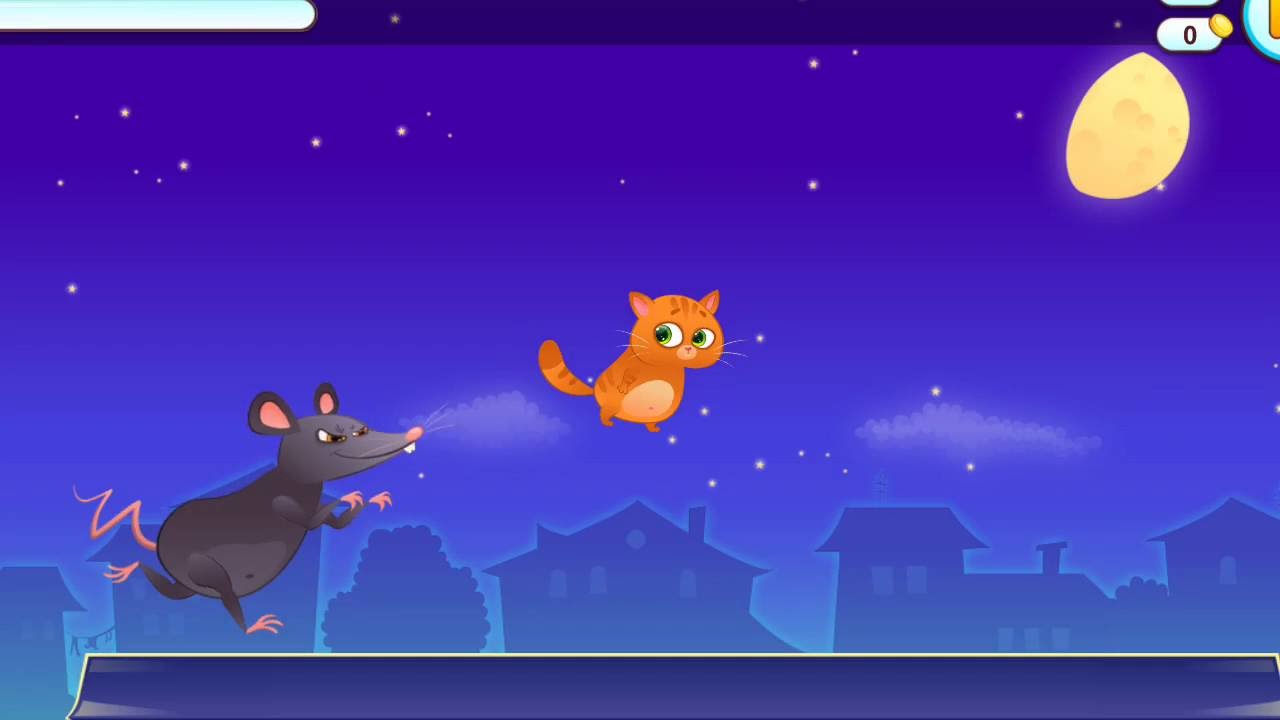 Сон Котика  Bubbu #1 – игровой мультик для детей, ухаживаем за котиком! My Virtual cat Bob Bubbu