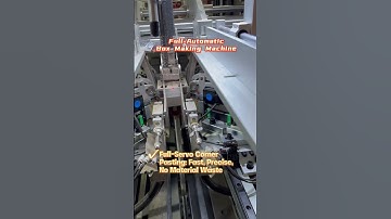 Full-Automatic Box Making Machine: Effectively Improves Production Efficiency