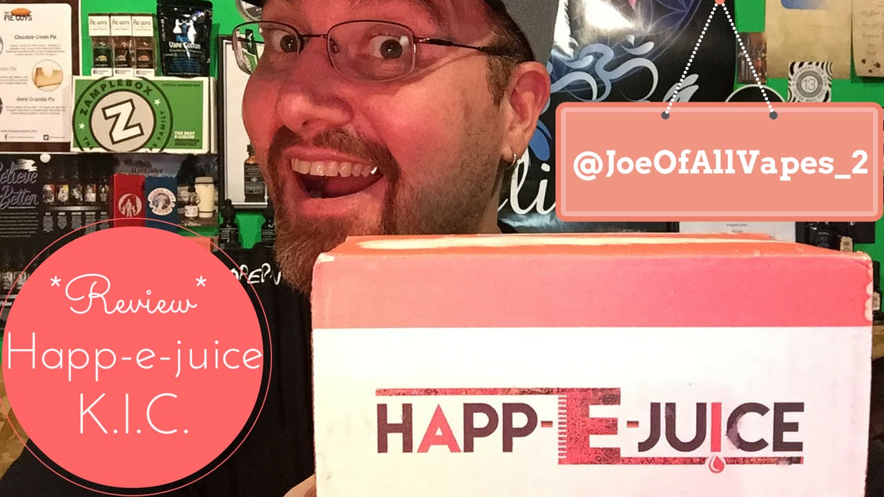 Happ e juice review for March, 2016 Joe of all vapes.