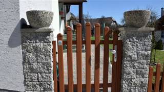 Nie Wieder Streichen Limes - Zäune Und Tore Vom Profi - Kundeninterview 58