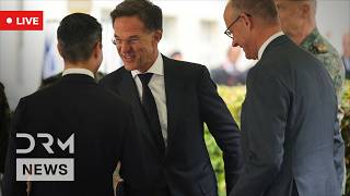 LIVE: NATO Secretary General Rutte, German Chancellor Merz, Dutch PM Jetten Briefing | AC1G