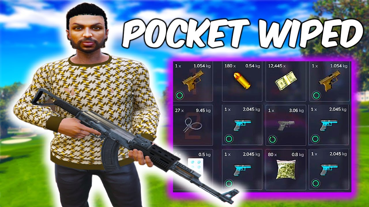 Wiping INVENTORIES From Salty Roleplayers In GTA RP