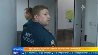 Названы самые распространенные нарушения пожарной безопасности в ТЦ