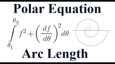 Deriving the arc length of a Polar Equation in 4 minutes (with examples!)
