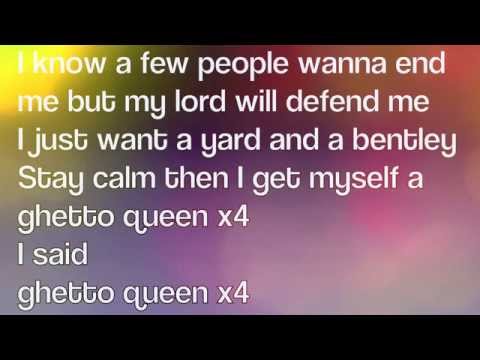 Geko - Ghetto Queen LYRICS ON SCREEN