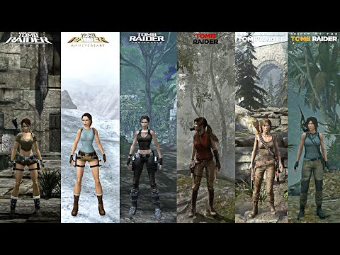 Tomb Raider Legend Vs Anniversary Vs Underworld Vs 2013 Vs Rise Vs