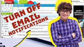 How to Turn Off AOL Email Notifications 2025?