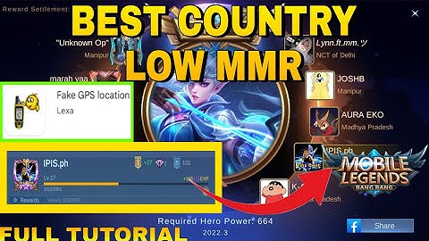 Easily get supreme title in MLBB using fake gps step by step tutorial