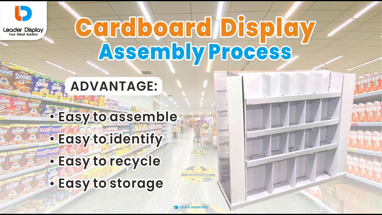 Assembly Masterclass: How to Build a Paper Display Rack!