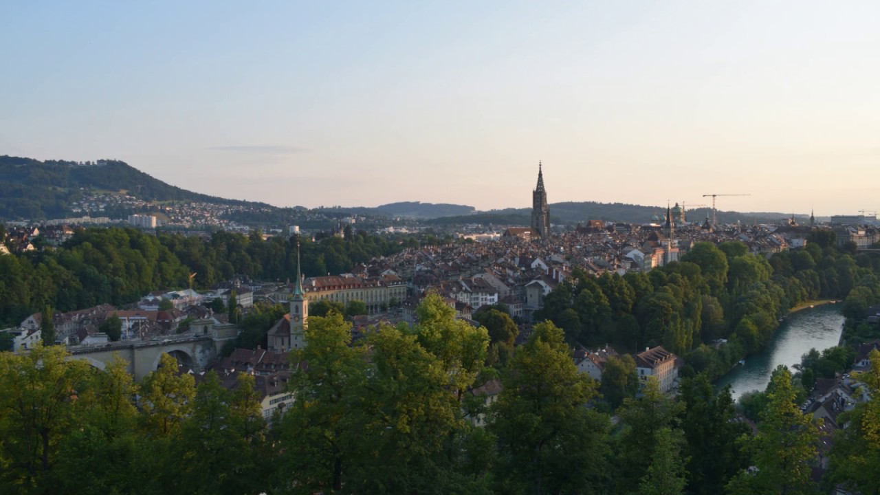 Bern city at night...