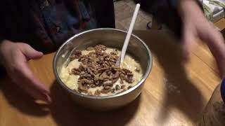 Making Banana Bread @cagedraptor