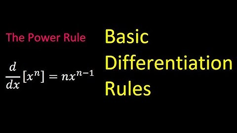 2.2A Basic Differentiation Rules