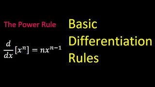 2.2A Basic Differentiation Rules