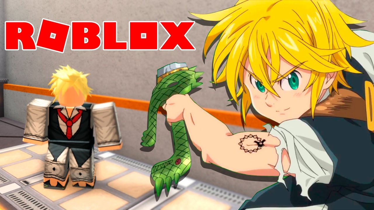 roblox anime cross meliodas all moves youtube