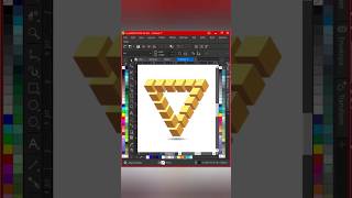 3D Triangle Design in CorelDraw| Visual Graphics| #coreldrawtutorial #illustrator #graphicdesign