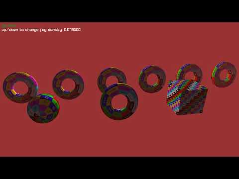 raylib fog effect