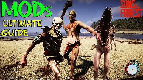 Sons of the Forest ULTIMATE Mod - Unlimited Resources, Enable Dev Console, Instant Building