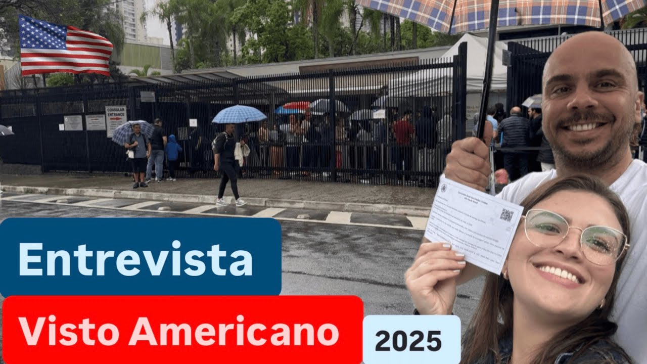 Como foi minha entrevista para o visto americano em 2025. Fizeram essas perguntas...