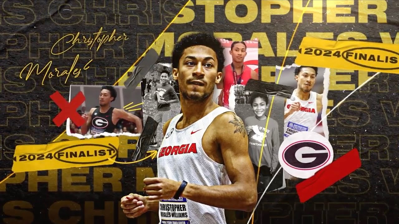 Christopher Morales Williams - Georgia, 2024 Bowerman Finalist