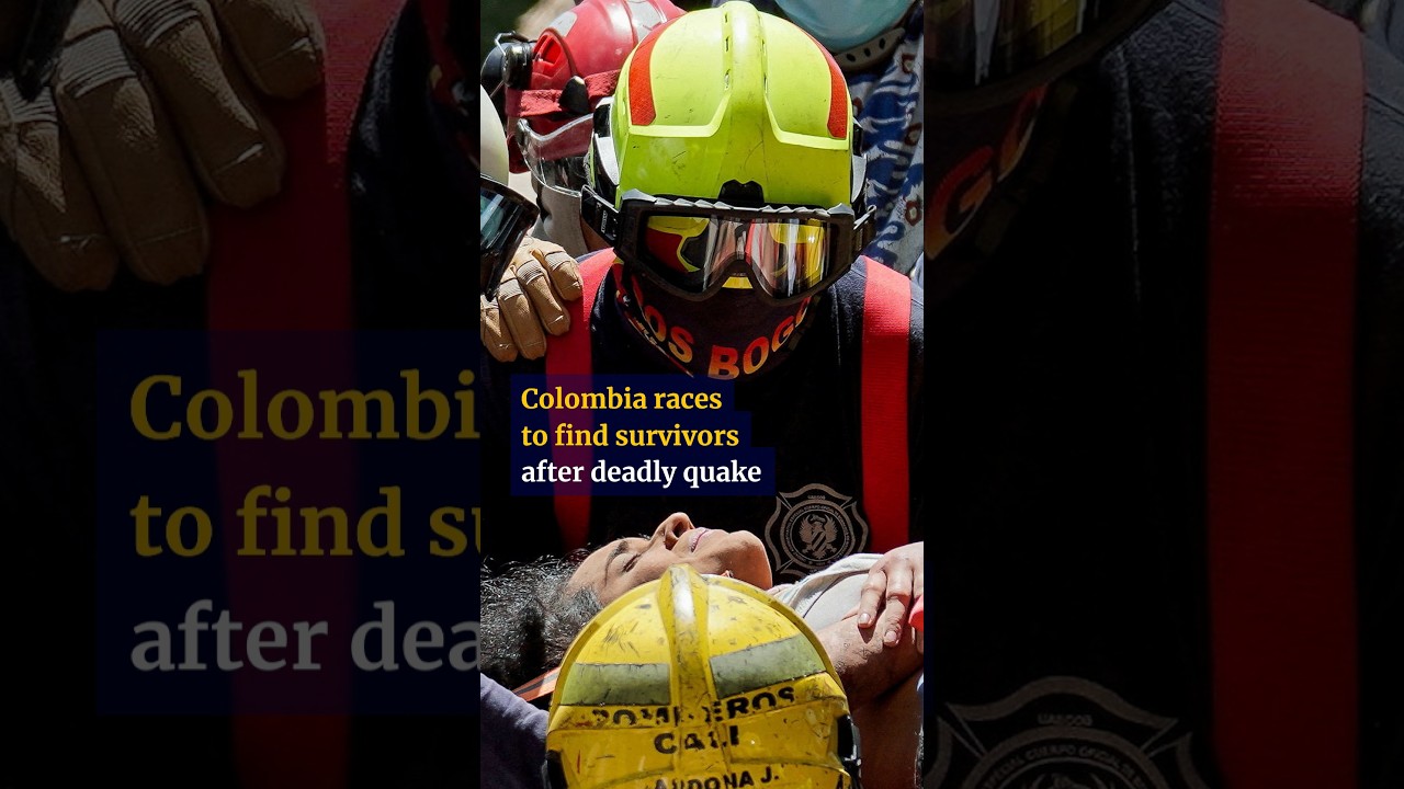 Colombia races to find survivors after deadly quake