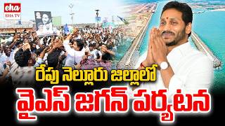 YS Jagan Visit Nellore Tour | Juvvaladinne Fishing Harbor | EHA TV