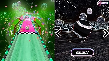 Going Balls Android Game Vs Video Reverse Gameplay Speed Run #1003