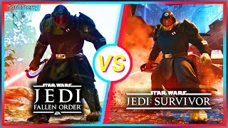 Boss Ninth Sister all Battles [ Star Wars Jedi Fallen Order | Jedi Survivor ] PC Ultra