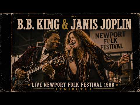 Janis Joplin & BB King 🔥 Soul Blues Explosion |  Live Newport Folk Festival 1968 Tribute
