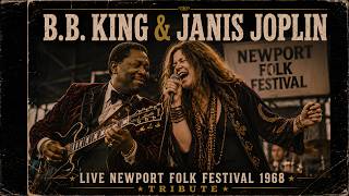 Janis Joplin & BB King 🔥 Soul Blues Explosion |  Live Newport Folk Festival 1968 Tribute