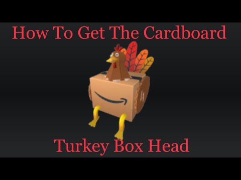 How To Get The Cardboard Turkey Box Head UGC | Amazon’s Joyful Horizons ...