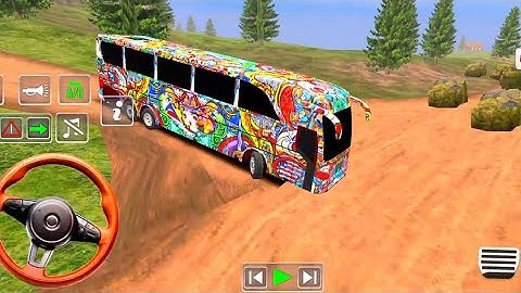 Coach Bus Simulator India Off-road Driving Bus Game | New Update 2025 Full Gameplay Video Part #232 