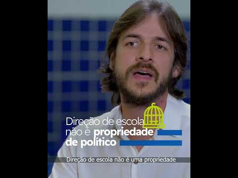 "Indicações políticas na Educação, aqui não." - Pedro Cunha Lima