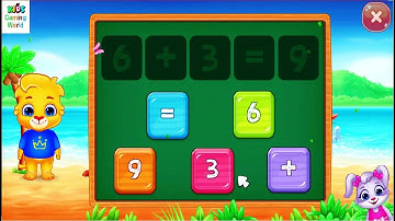 Adding Puzzle Game || Math Kids - Add, Subtract, Count, and Learn