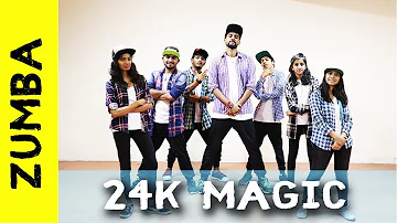 24k Magic  Bruno Mars | Zumba | Easy Steps | ABDC