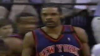Latrell Sprewell and Allan Houston Highlights Knicks vs. Hawks 1999 Game 2 (ECSF Playoffs)