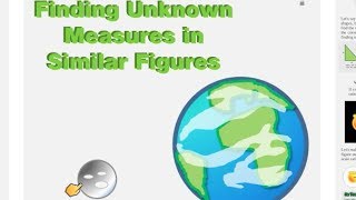 Finding Unknown Measures Math/Algebra Lesson