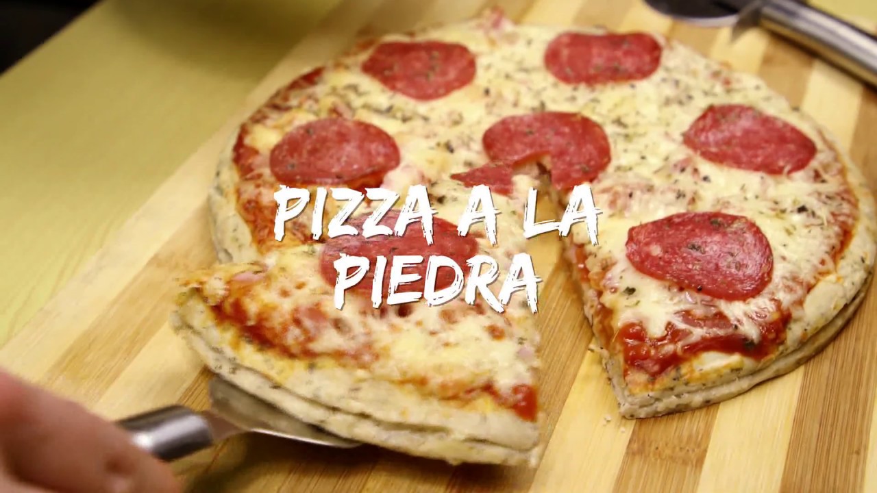 PIZZA A LA PIEDRA - EL SÁBADO COCINO YO - YouTube