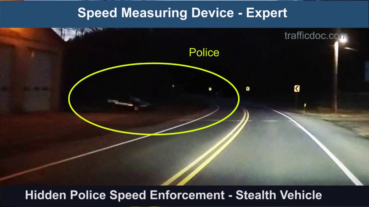 Hidden Police for Speed Enforcement - Expert