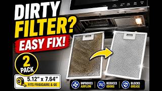 Dirty Microwave Filter? EASY Replacement Fix