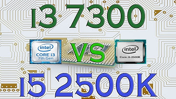 i3 7300 vs i5 2500K - BENCHMARKS / GAMING TESTS REVIEW AND COMPARISON / Kaby Lake Sandy Bridge /