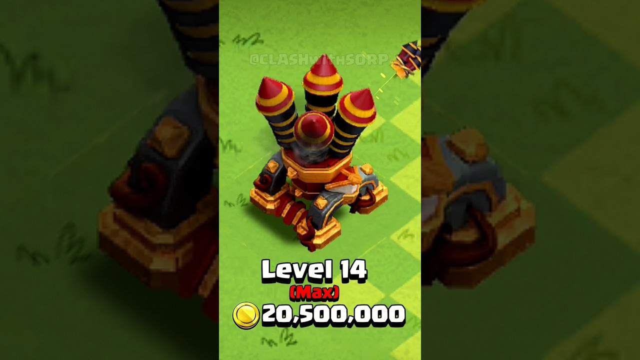 Air Defense Level 1 to Max Level Transformation ✓ Clash of Clans