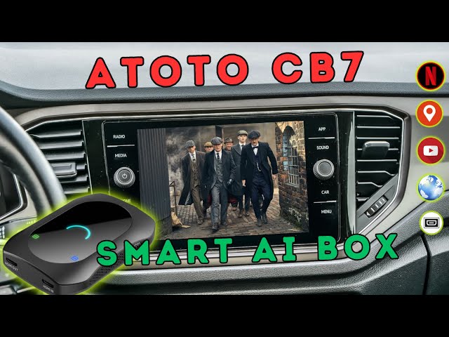 Turn your car into a smart car with ATOTO CB7 - Wireless CarPlay