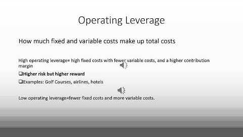 Determine a firm’s margin of safety, operating leverage, and most profitable cost structure