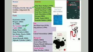 Modernizm 9 Ferit Edgü Hakkâride Bir Mevsim Roman Kısa Özeti Modernist Yazarlar Eserler